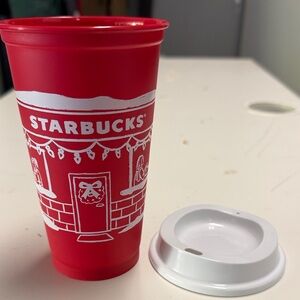 Starbucks 2015 Red Holiday Reusable Cup